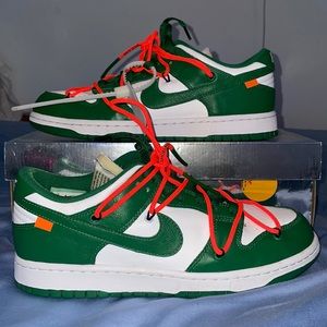 Off White Pine Green Dunks